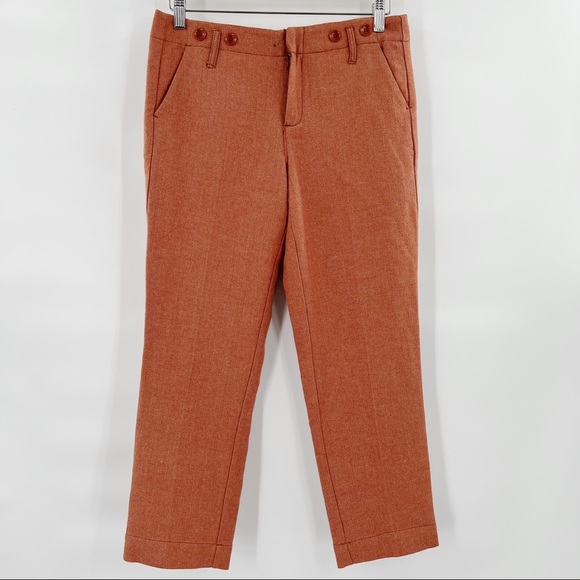 Anthropologie paper boy wool blend pants size 8 - Picture 4 of 12
